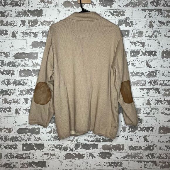 Orvis | women vintage lightweight tan jacket with leather accents - Picture 11 of 11